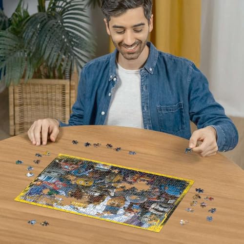 Ravensburger The Electric State: Drones Never! Bots Forever! 500 Piece Jigsaw Puzzle | Premium Quality Made in Europe | FSC Certified Materials