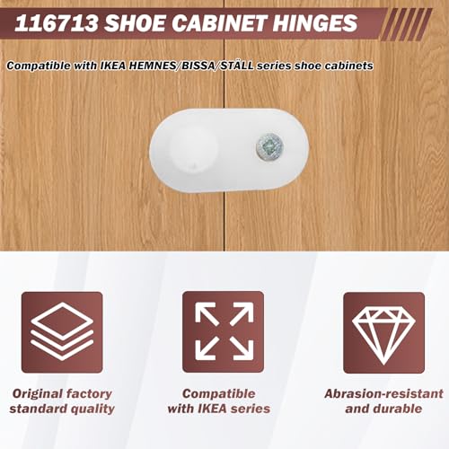 4 Pack Shoe Cabinet Hinge Stopper Replacement Part #116713 - size: 116713 (4 Pack)