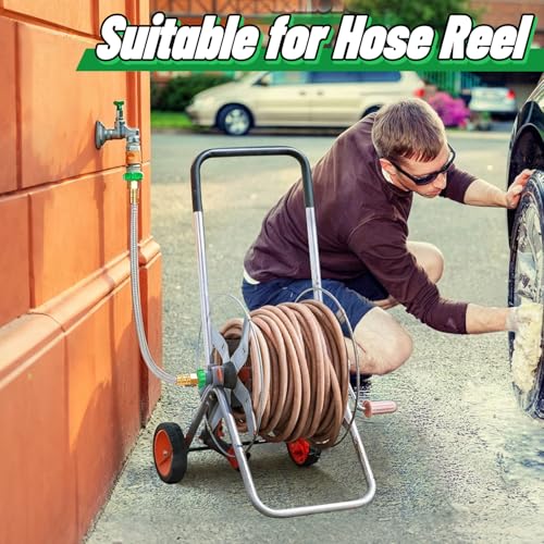 3ft Short Garden Hose with Female to Female Connector - size: 3ft
