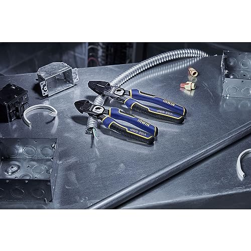 IRWIN VISE-GRIP Pliers, PowerSlot High Leverage Lineman's, 9.5 Inch (IWHT84000) - style: 9.5" Lineman's Pliers
