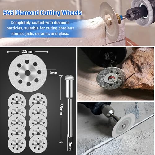 shengbenhao Cutting Wheel Set for Dremel Rotary Tool
