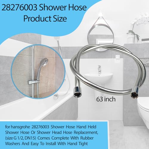 28276003 Handheld Shower Hose Replacement Parts for Hansgrohe Shower System