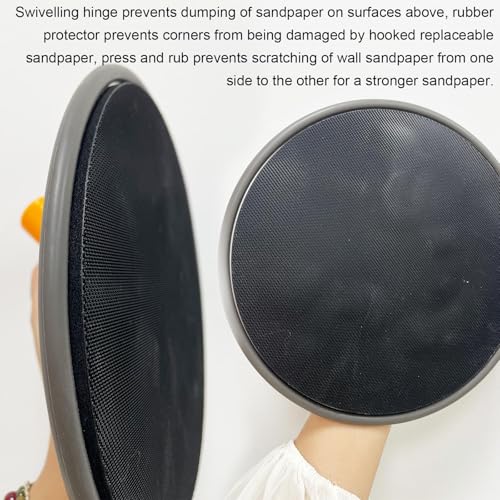 Drywall Sander 9 Inch Radial Round Sander Paper 30pcs - size: 9'' Drywall Sander B Set