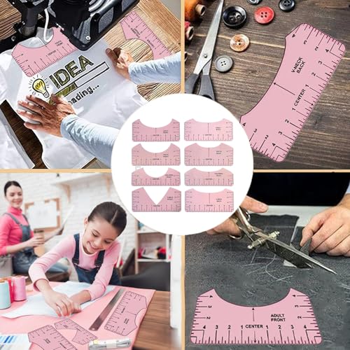 QUKLOGEN Sublimation Shirts Tool Kits - color: Pink