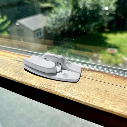 Zinc Sash Lock and Keeper fit for Andersen Sash Lock & Keeper 1968 to Present (White) - color: White