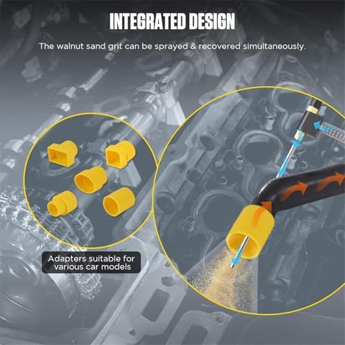 Walnut Blaster, Walnut Blaster Kit for Carbon Cleaning - size: 1500W Walnut Blaster