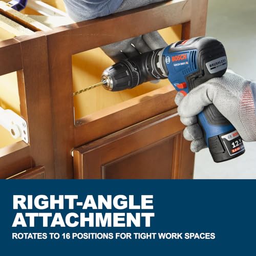 BOSCH GSR12V-300FCB22 12V Max Drill/Driver 5-In-1 Flexiclick® System