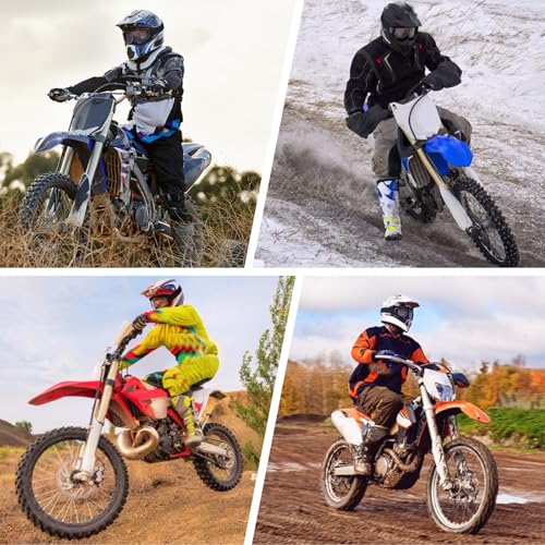 Professional Motorcycle Motocross Goggles 2-Pack Dirt Bike ATV - color: Clear Lens