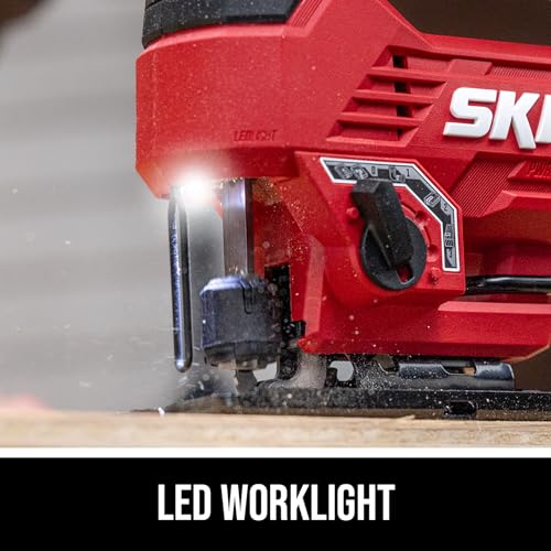 SKIL PWR CORE Brushless 20V Jig Saw Including 2.0Ah Battery and Charger- JS8290B-10