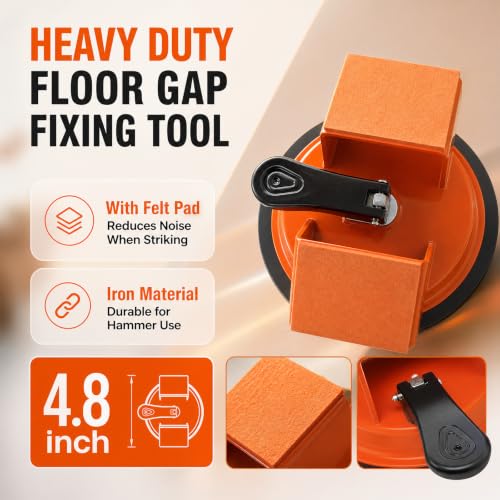 Floor Gap Fixer Tool for LVP, Laminate and Engineered Hardwood Floors