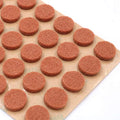Furniture Felt Pads 3/8" (10mm) Diameter Round 3M Self Adhesive Protects Kitchen Cabinets, Drawers, Desks and Furniture Against Bumps and Scratches 100 Pack - Sienna (Maple) - color: Sienna 100 Pack