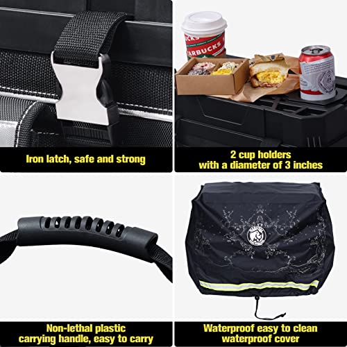 MARUTAI 18in Water-Resistant Tool Bag with Wheels, 330lb Load for Jobsites