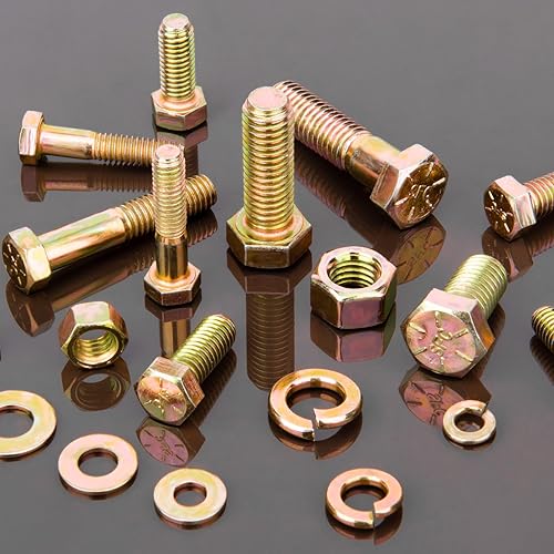 626PCS Assorted Nuts and Bolt Assortment Kit, SAE Grade 8 Heavy Duty Bolts and Nuts Kit, Including 1/4-20 5/16-18 3/8-16 1/2-13 SAE Sizes - size: 626PCS SAE (1/4-20, 5/16-18, 3/8-16, 1/2-13)