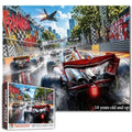Racing Car Jigsaw Puzzle 1000 Piece for Adult 19.7 x 27.6 Inch - color: Race Car-01