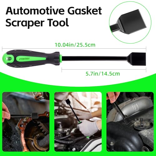FTIHTRY 11-Piece Pick Set and Hook Set with Scraper and Magnetic Telescoping Tool, Pick Set for Automotive Electronics Maintenance Hoses Gasket - style: 11-Piece