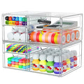 caktraie Acrylic 2-Pack 7-Drawer Makeup & Storage Organizer for Bath,Desk - size: 7 Drawers