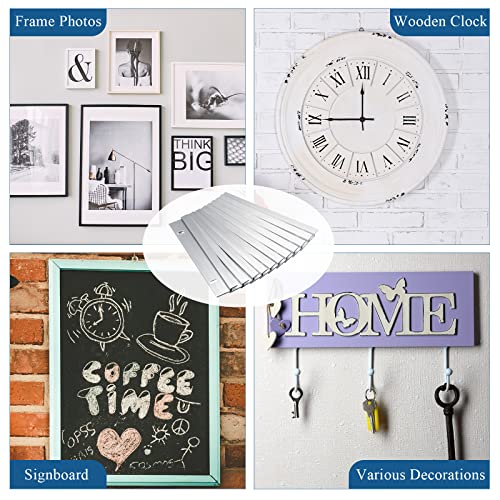 Funrous 12 Pack French Cleat Hanger Z Bar Wall Mounting Screws Set, 6 Inch - size: 6 Inch