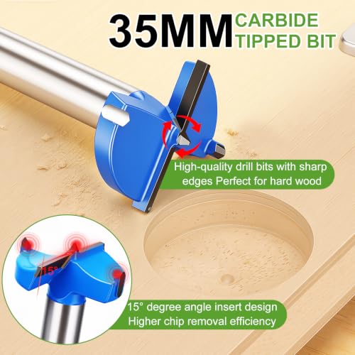 Metal Concealed Hinge Jig, Cabinet Hinge Jig, Door Installation Kit