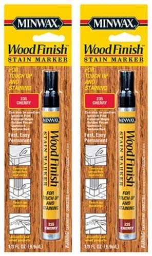Minwax 63486000 Wood Finish Stain Marker, Cherry 2 Pack