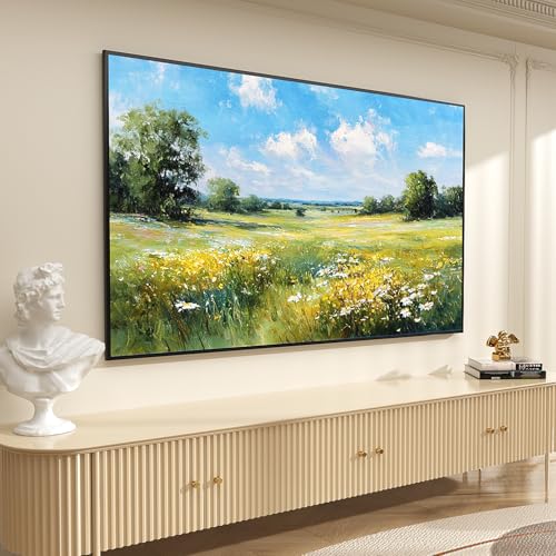 Supcline 0.31” Ultra Slim TV Wall Mount for 42-100 Inch TV Up to 176lbs - size: 42-100 inch