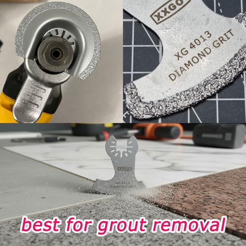 XXGO 120 Pcs Oscillating Multi Tool Blades Accessories Kits XG1201 - size: Multi-Size Accessory Kit - 120 Pcs
