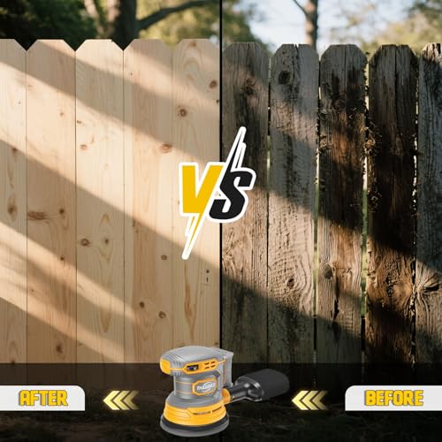 Cordless Orbital Sander Compatible For Dewalt 20V 60V With Dust Collector - style: SANER 20V 60V