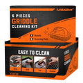 Griddle Cleaning Kit for Blackstone, Non-Scratch Scouring Pads for Kitchen - size: 12pcs