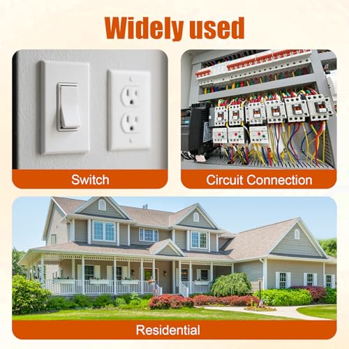 10/3 Wire with Ground - 15FT 10 Gauge NM-B Non-Metallic Sheathed Cable 100% Pure Copper 10 AWG 3 Conductor Residential Indoor Wire for Outlets, Switches, Other Loads and Lighting Wiring Projects etc. - size: 15FT, style: 10AWG/3