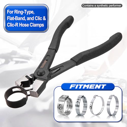 Toolwiz Clic & Clic-R Type Hose Clamp Pliers, CV Boot Clamp Tool - size: 1 pcs Clic-R Hose Clamp Plier
