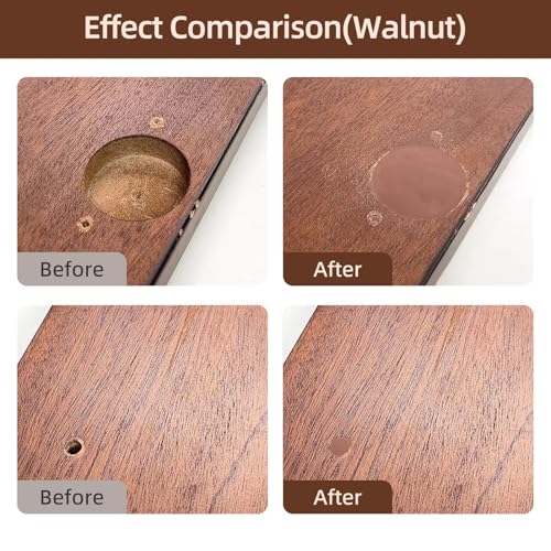 Boncart Wood Filler, 32 OZ Walnut Wood Putty - color: 32OZ Walnut