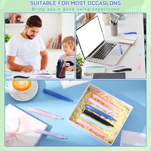 Crtiin 24 Pcs Magnetic Staple Remover Puller Bulk,Macarons Color - color: Macarons Color