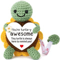 Xinezaa Gifts for Women, Crochet Turtle 60 in Retractable Tape Measure - style: awesome