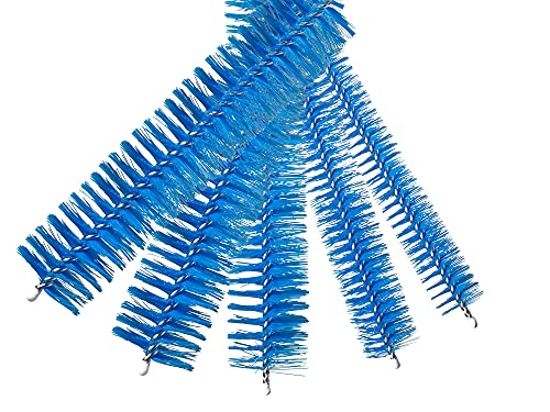 10" Extra Long Tube Brush Set - Large 5 Pack - Blue - color: Blue, size: Large 5 Pack (8mm 12mm 16mm 20mm 24 mm)