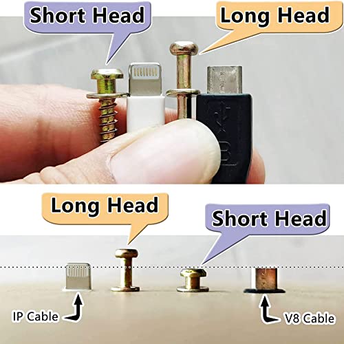 50Pcs 2 Size Bear Claw Drywall Picture Hangers Screws for Frame-Gold - size: Color zinc mix