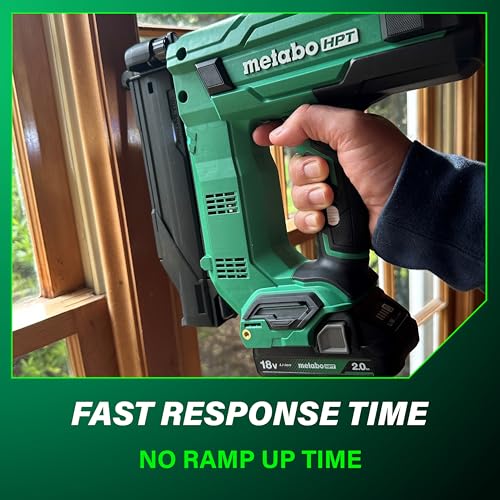 Metabo HPT Brad Nailer, 18 Gauge Cordless, 18V Kit, NT1850DG - style: NT1850DG - Includes Battery and Charger