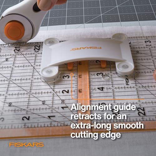 Fiskars 3-Piece Ruler & Connector Set, 6.5" x 6.5" & 6.5" x 24.5" Rulers - size: 6.5" x 6.5" and 6.5" x 24.5"