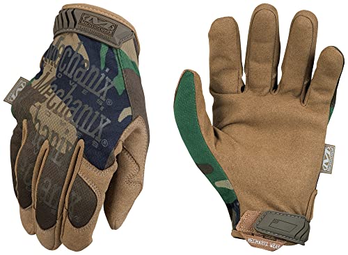 Mechanix Wear Original Woodland Camo Tactical Gloves, Medium - color: Camouflage - Woodland Camo, size: Medium