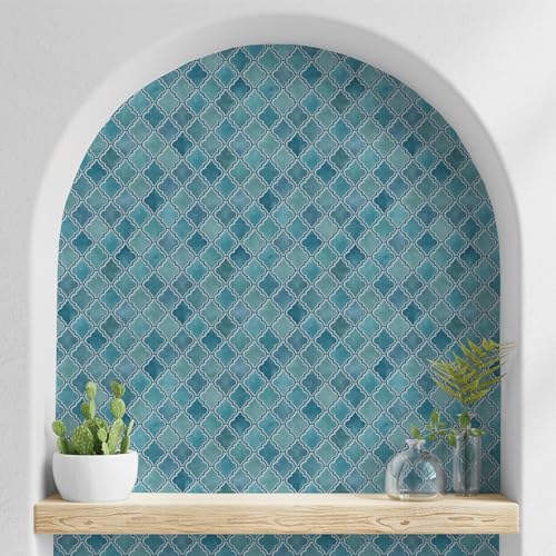 Main Street Peel and Stick Wallpaper Sheets, Jeweled Armour, 12-Pack - style: Jeweled Amour