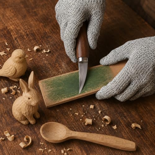 26 in 1 Complete Wood Carving Kit for Beginners with Leather Storage Bag