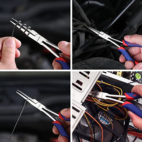 WORKPRO 7" Needle Nose Pliers, Smooth Jaws
