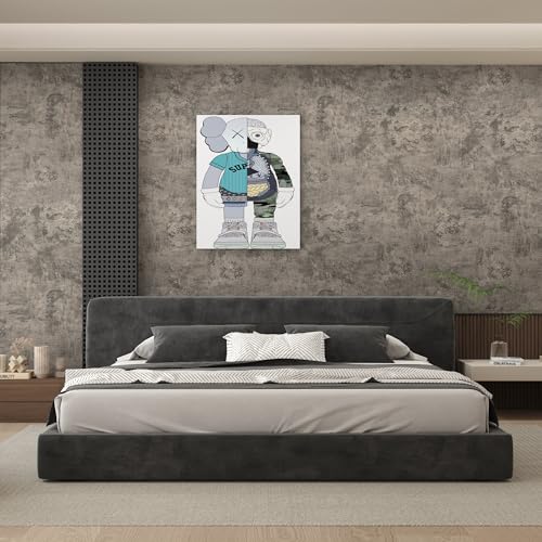 JSEVEM 31"×157" Light Brown Concrete Wallpaper Peel and Stick Industrial Beige Gray Cement Contact Paper Vinyl Warp Matte Textured Self Adhesive Wall Paper for Bedroom Bathroom Office Walls - color: Brown Gray, size: 31" x 157"