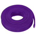 uxcell Expandable Sleeving, 1 1/4-inch 25ft Cable Sleeve, Purple - color: Purple, size: 1 1/4-inch x 25ft