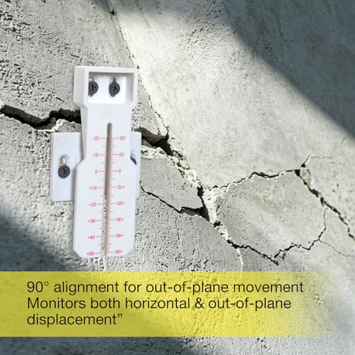 Crack Monitor, Crack Monitoring Gauge, Crack Gauge Measuring Tool