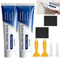 2 Pack Efficient Drywall Repair Kit with Scraper, Quick Drying Wall Repair Paste for Wall Holes, Cracks, Scratches and Graffiti for Holes Cracks Scratches Home DIY Use