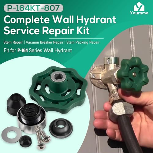 P-164KT-807 Complete Wall Hydrant Service Repair Kit for P-164 Series Wall Hydrant Freezeless Faucet Repair Kit