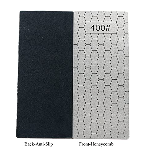 5 Pieces Diamond Sharpening Stone Set,Diamond Lapping Plate Coarse/Medium/Fine Grit Sharpener,400/600/800/1000/1200 Grit - size: 400/600/800/1000/1200 Grit