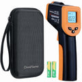 Infrared Thermometer Temperature Gun for Cooking -58℉~1022℉ - color: Black