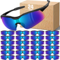 OXG Safety Glasses for Men Women, ANSI Z87 UV Protection Protective Eyewear - color: 24p-multicolor