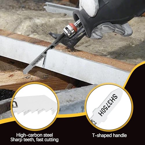 DW3742C for DeWalt Sawzall Blades Set, T-Shank Jigsaw Blades Set
