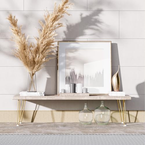 SMARTSTANDARD 12 Inch Hairpin Furniture Legs, Gold Set of 4PCS - color: Gold, size: 12 Inch